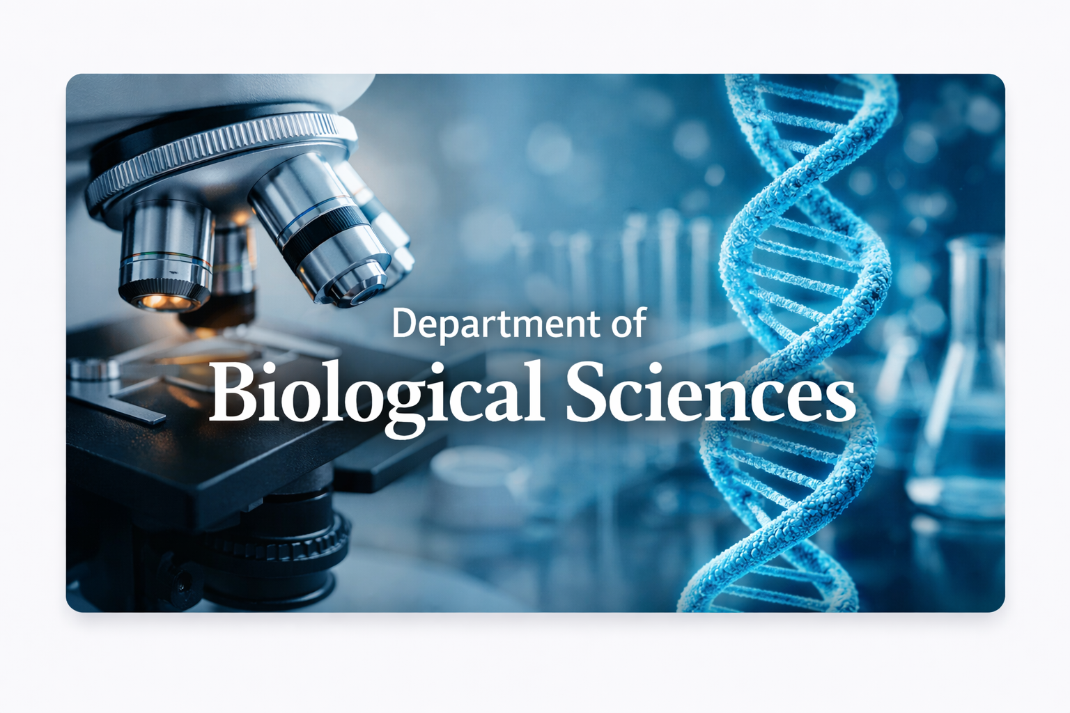 Department of Biological Sciences