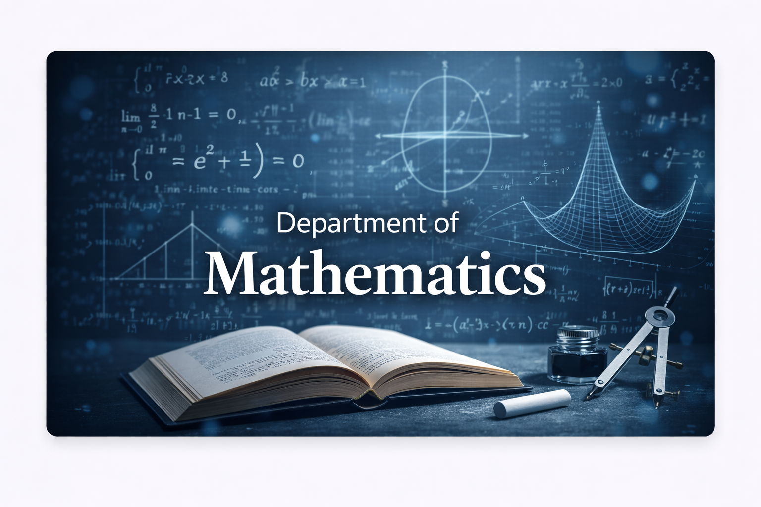 Department of Mathematics