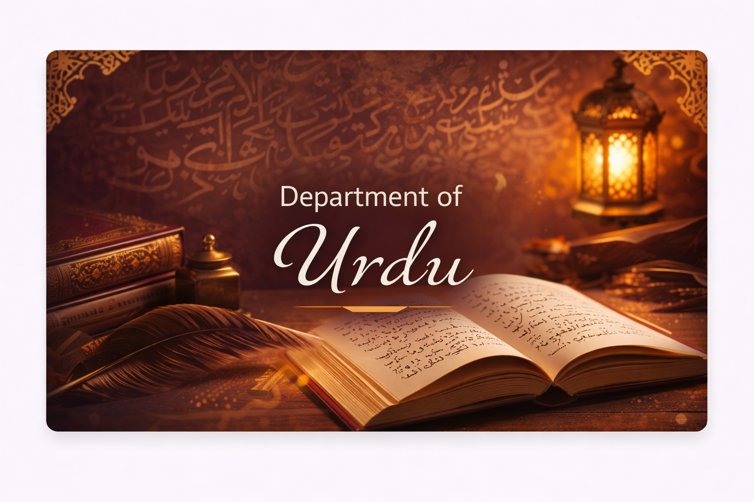 Department of Urdu